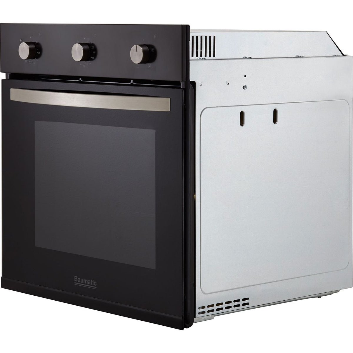 Baumatic BOFMU604B Built In Electric Single Oven - Black - A Rated