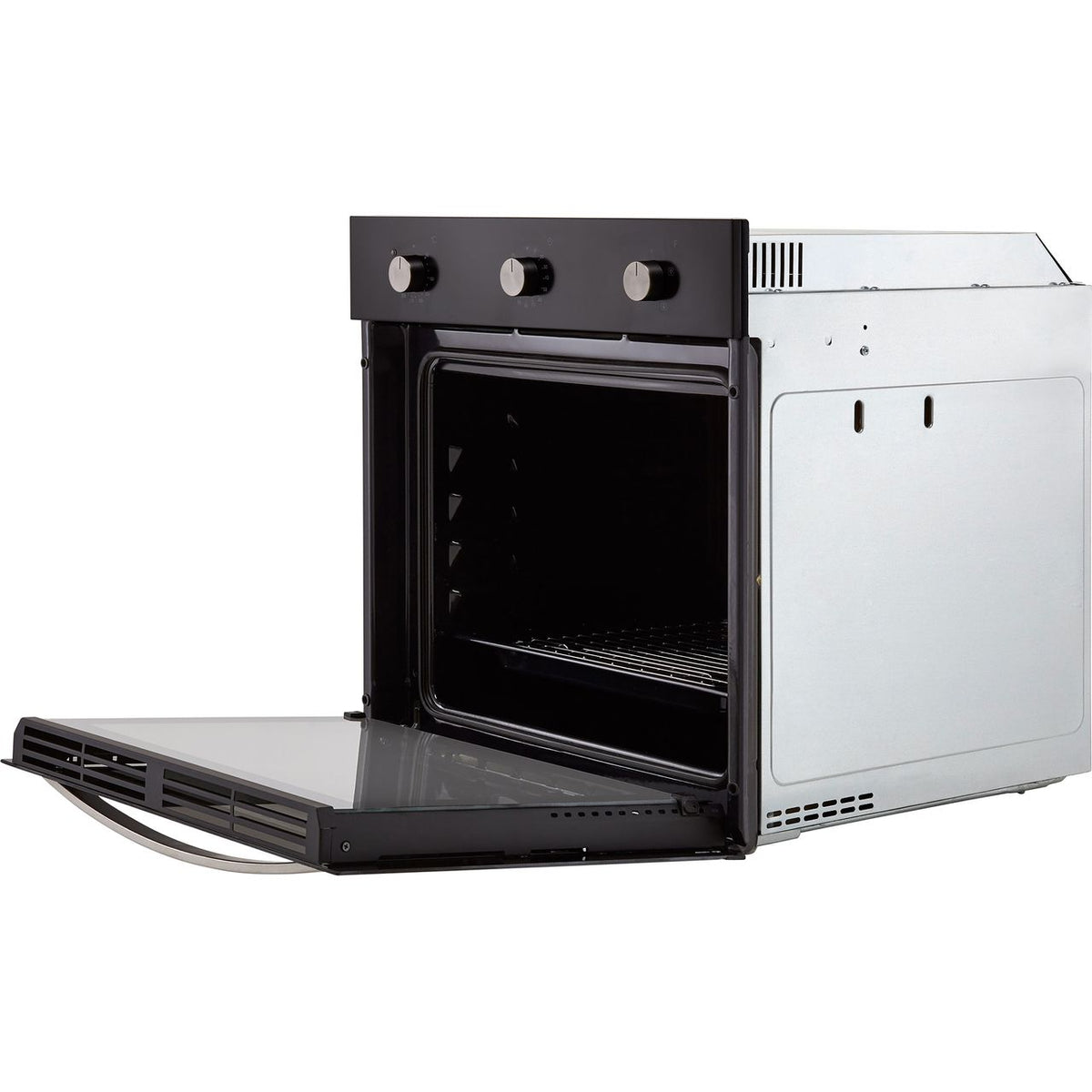 Baumatic BOFMU604B Built In Electric Single Oven - Black - A Rated