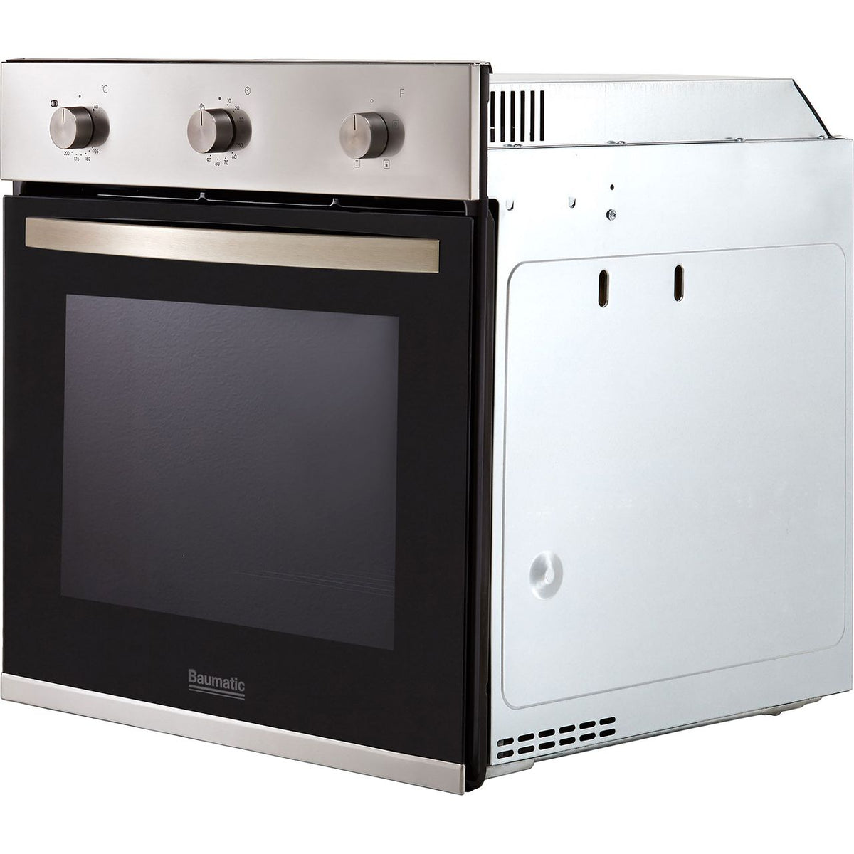 Baumatic BOFMU604X Built In Electric Single Oven - Stainless Steel - A Rated