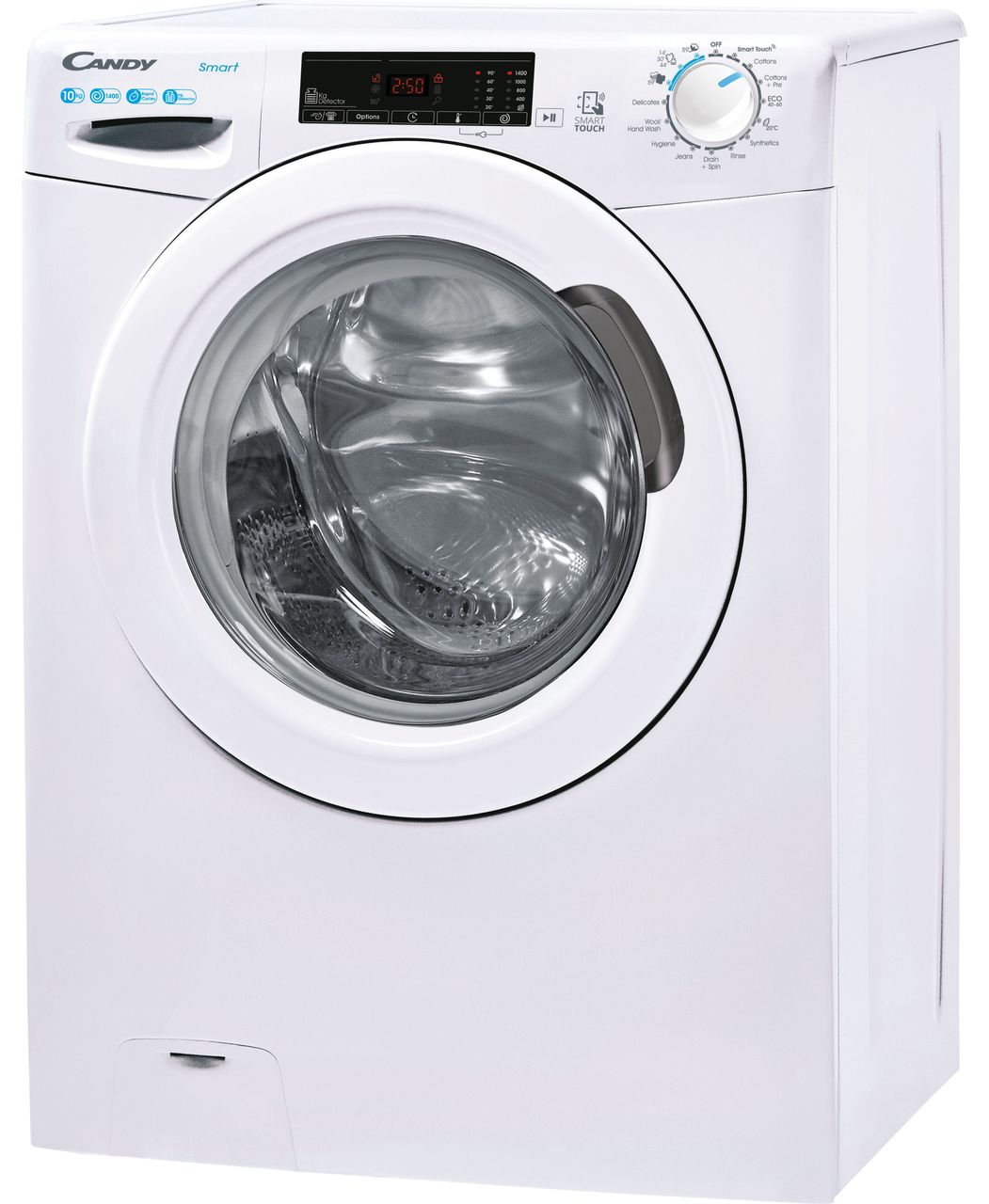 Candy CS1410TWE-1-80 10kg Washing Machine with 1400 rpm - White - C Rated