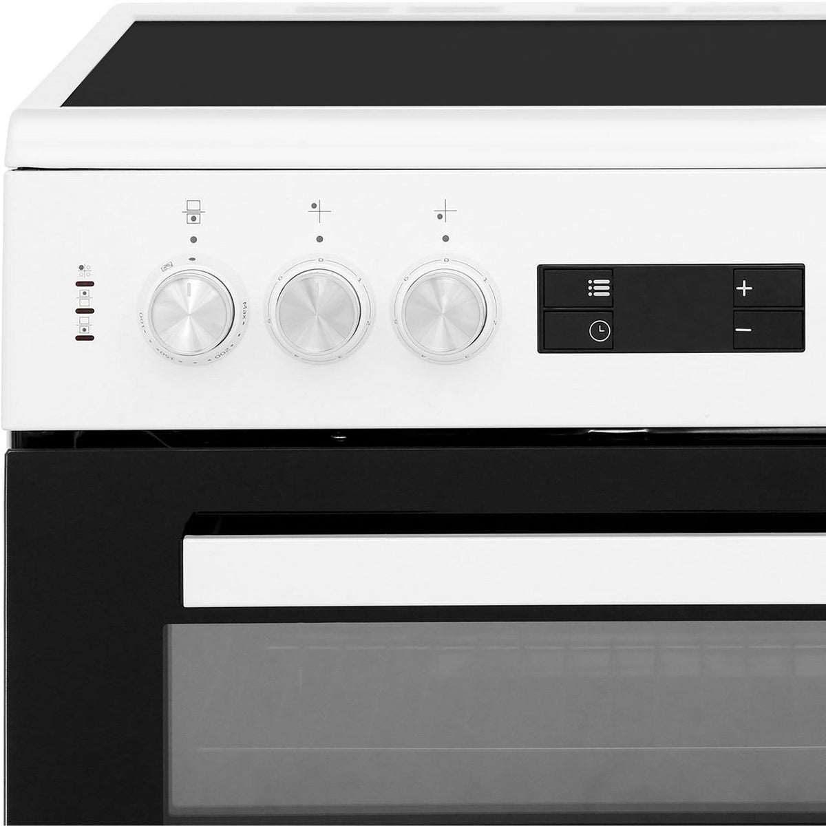 Beko KDC653W 60cm Electric Cooker with Ceramic Hob - White - A-A Rated