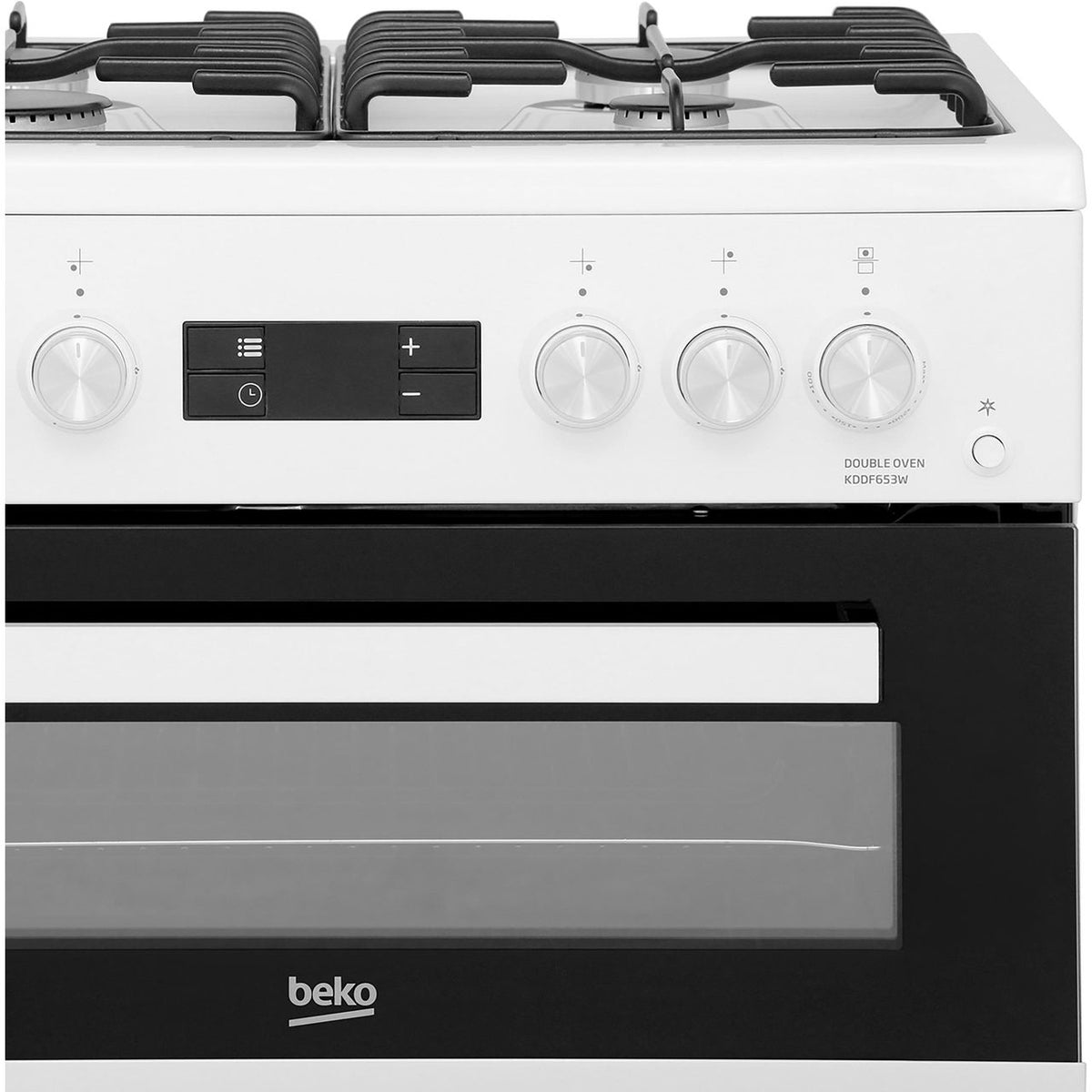 Beko KDDF653W 60cm Dual Fuel Cooker - White - A-A Rated