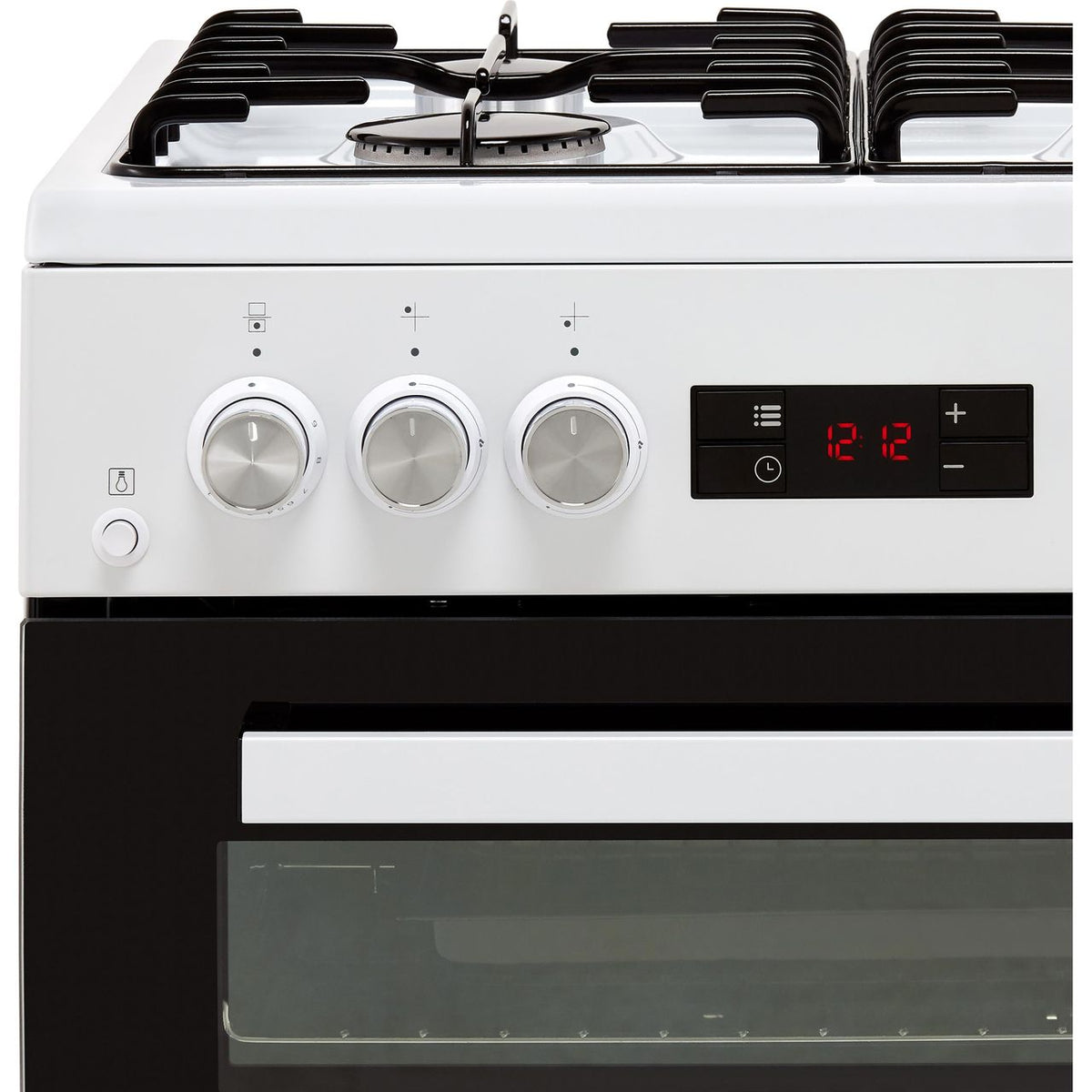 Beko KDG653W 60cm Gas Cooker with Full Width Gas Grill - White - A+-A Rated