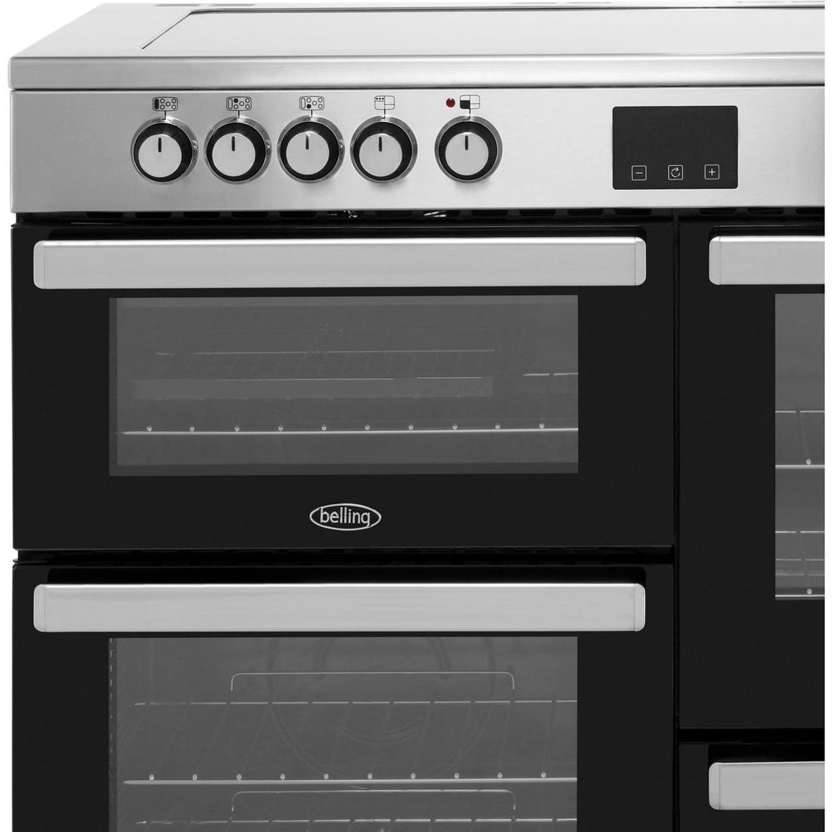 Belling Cookcentre110E 110cm Electric Range Cooker with Ceramic Hob - Stainless Steel - A-A Rated