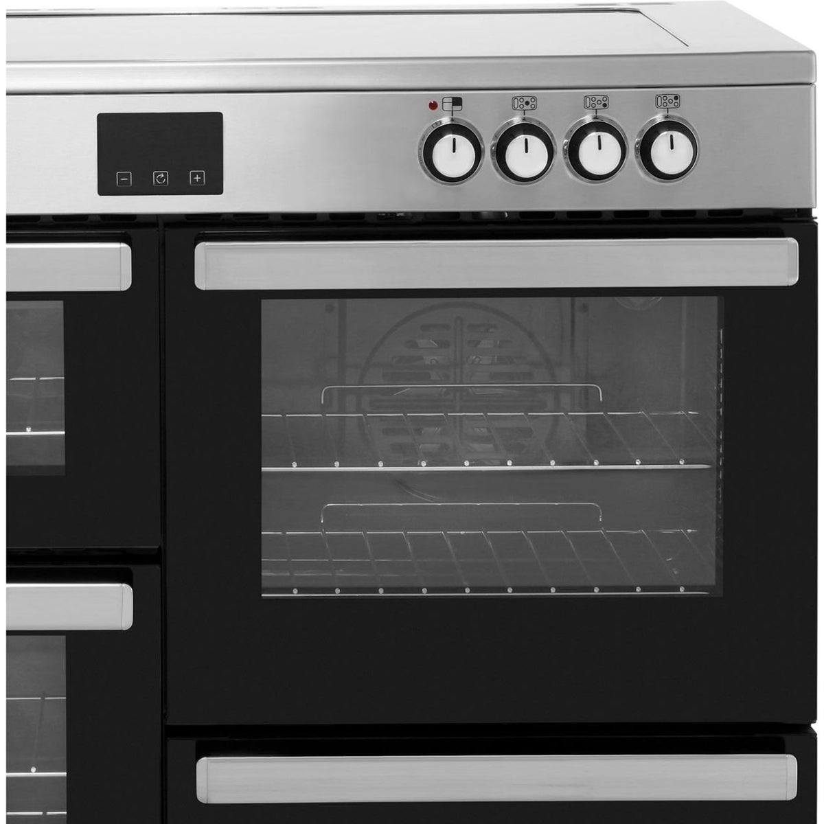 Belling Cookcentre110E 110cm Electric Range Cooker with Ceramic Hob - Stainless Steel - A-A Rated