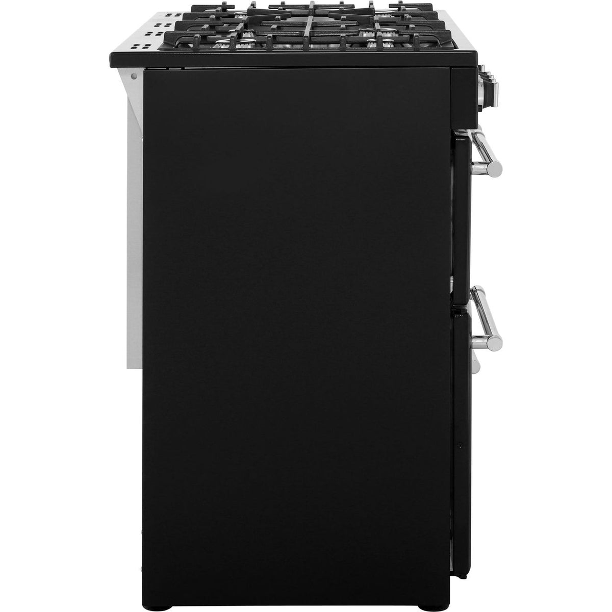 Belling FarmhouseX100G 100cm Gas Range Cooker - Black - A-A Rated