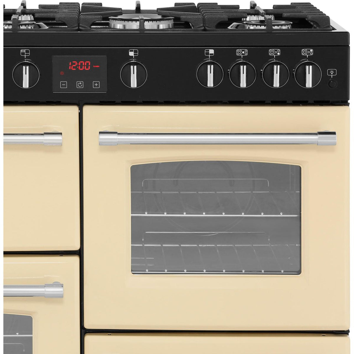 Belling FarmhouseX100G 100cm Gas Range Cooker - Cream - A-A Rated