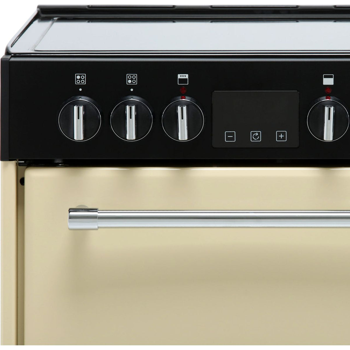 Belling Farmhouse60E 60cm Electric Cooker with Ceramic Hob - Cream - A-A Rated