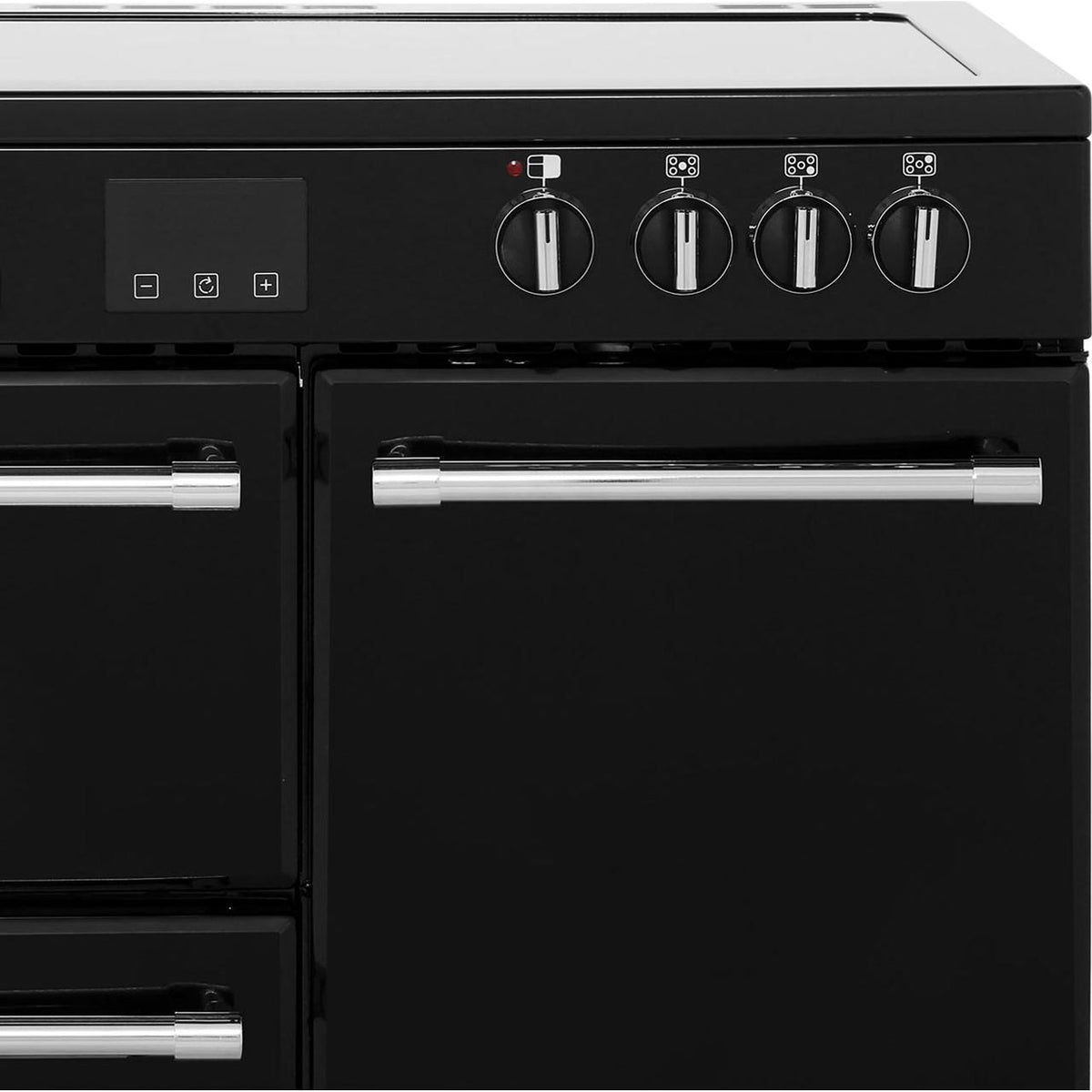 Belling Farmhouse90E 90cm Electric Range Cooker with Ceramic Hob - Black - A-A Rated