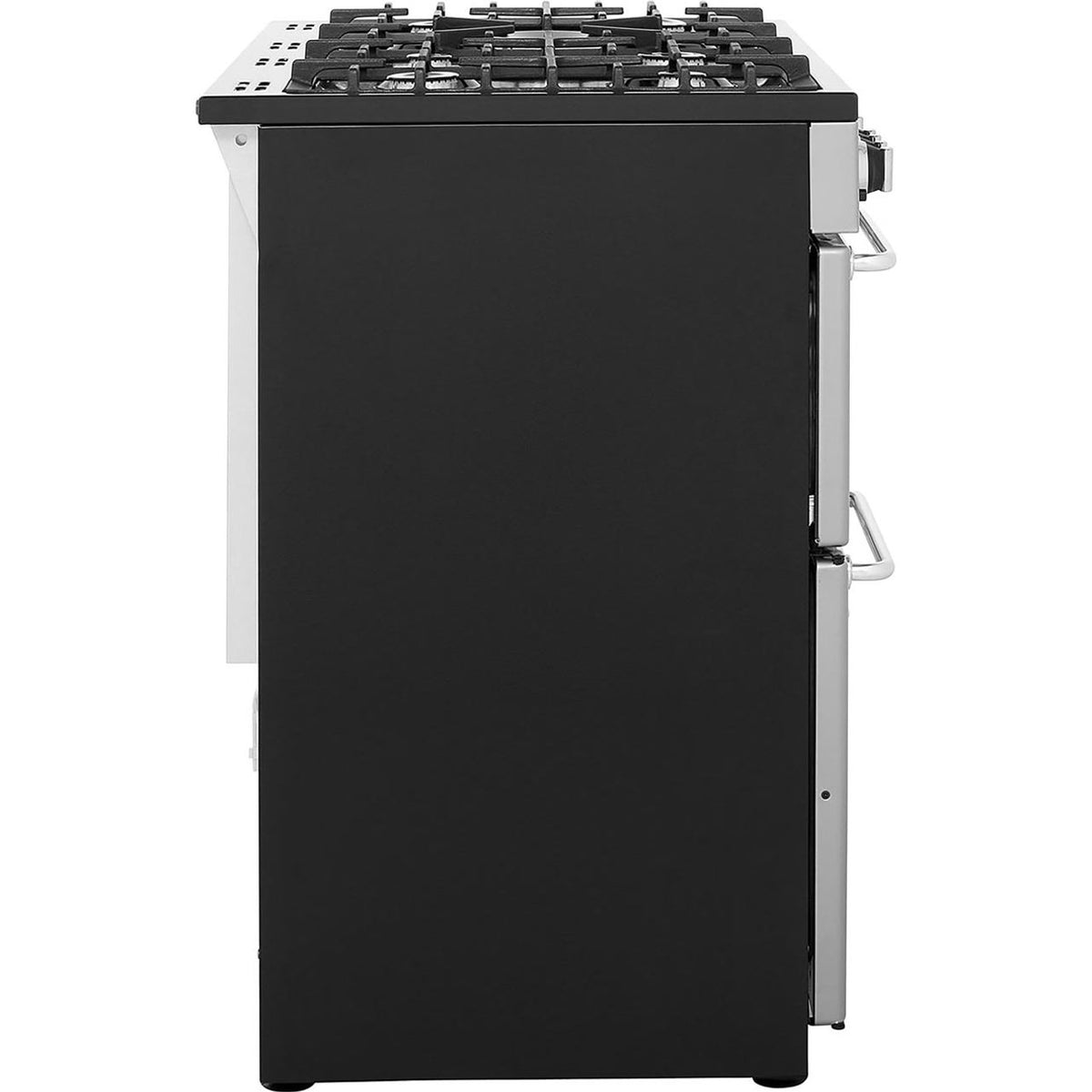 Belling SandringhamX100GLPG 100cm LPG Range Cooker - Silver - A-A Rated