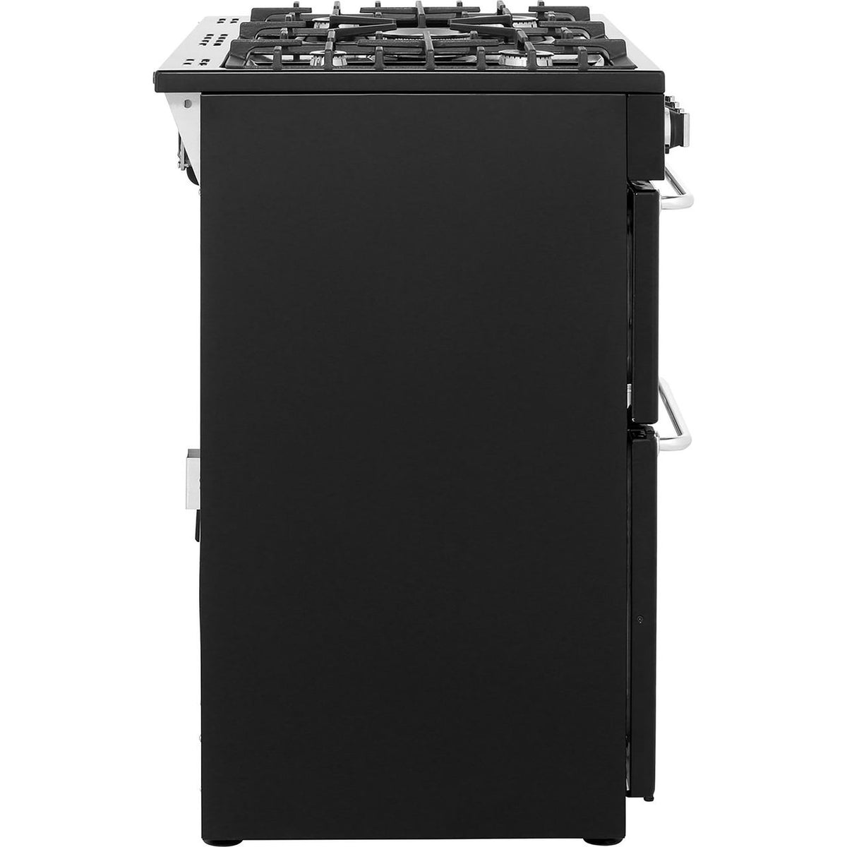 Belling SANDRINGHAM90DFT 90cm Dual Fuel Range Cooker - Black - A-A Rated