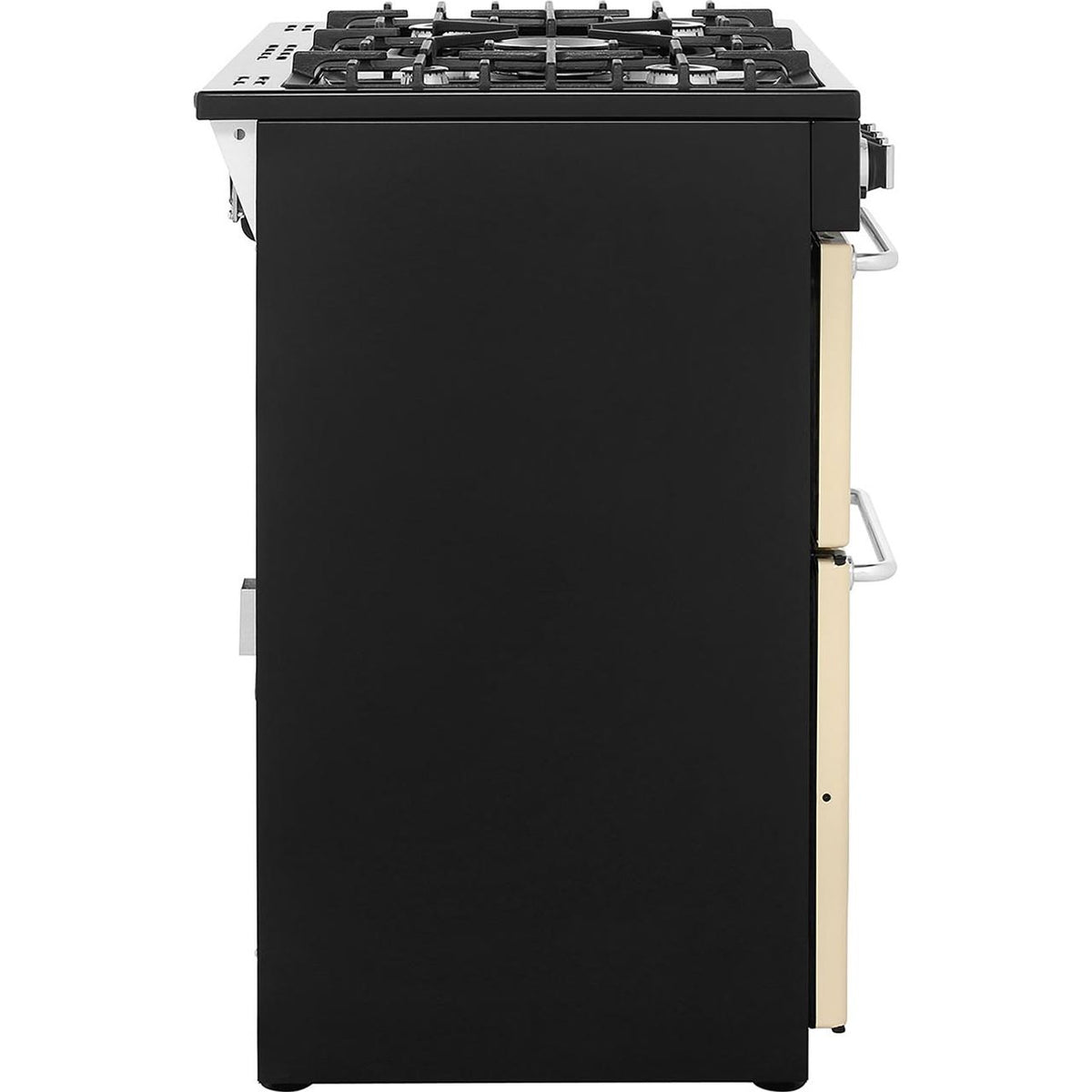 Belling SANDRINGHAM90DFT 90cm Dual Fuel Range Cooker - Cream - A-A Rated