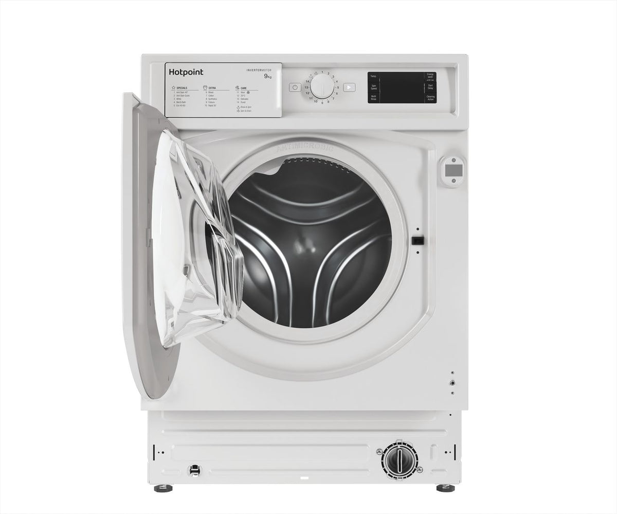 Hotpoint BIWMHG91485UK Integrated 9kg Washing Machine with 1400 rpm - White - B Rated