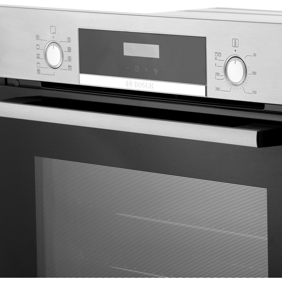 Bosch Series 4 HBS573BS0B Built In Electric Single Oven with Pyrolytic Cleaning - Stainless Steel - A Rated