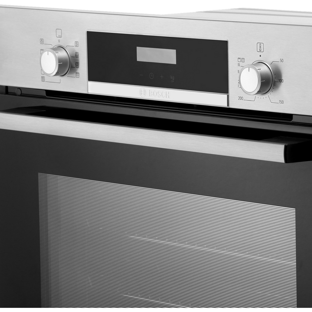 Bosch Series 4 HBS573BS0B Built In Electric Single Oven with Pyrolytic Cleaning - Stainless Steel - A Rated