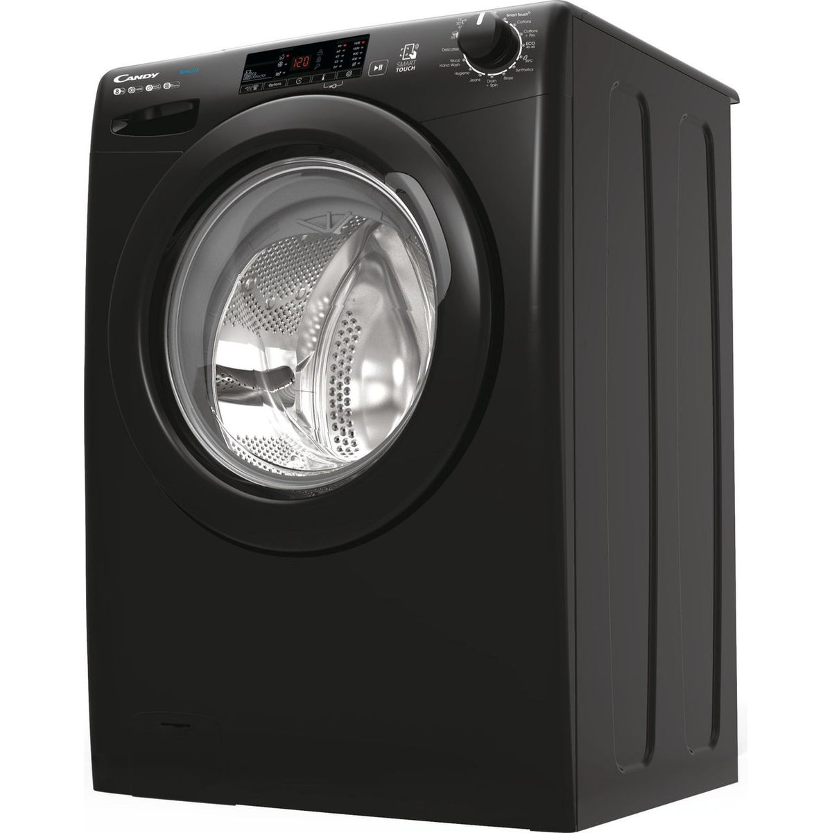 Candy CS149TWBB4-1-80 9kg Washing Machine with 1400 rpm - Black - B Rated