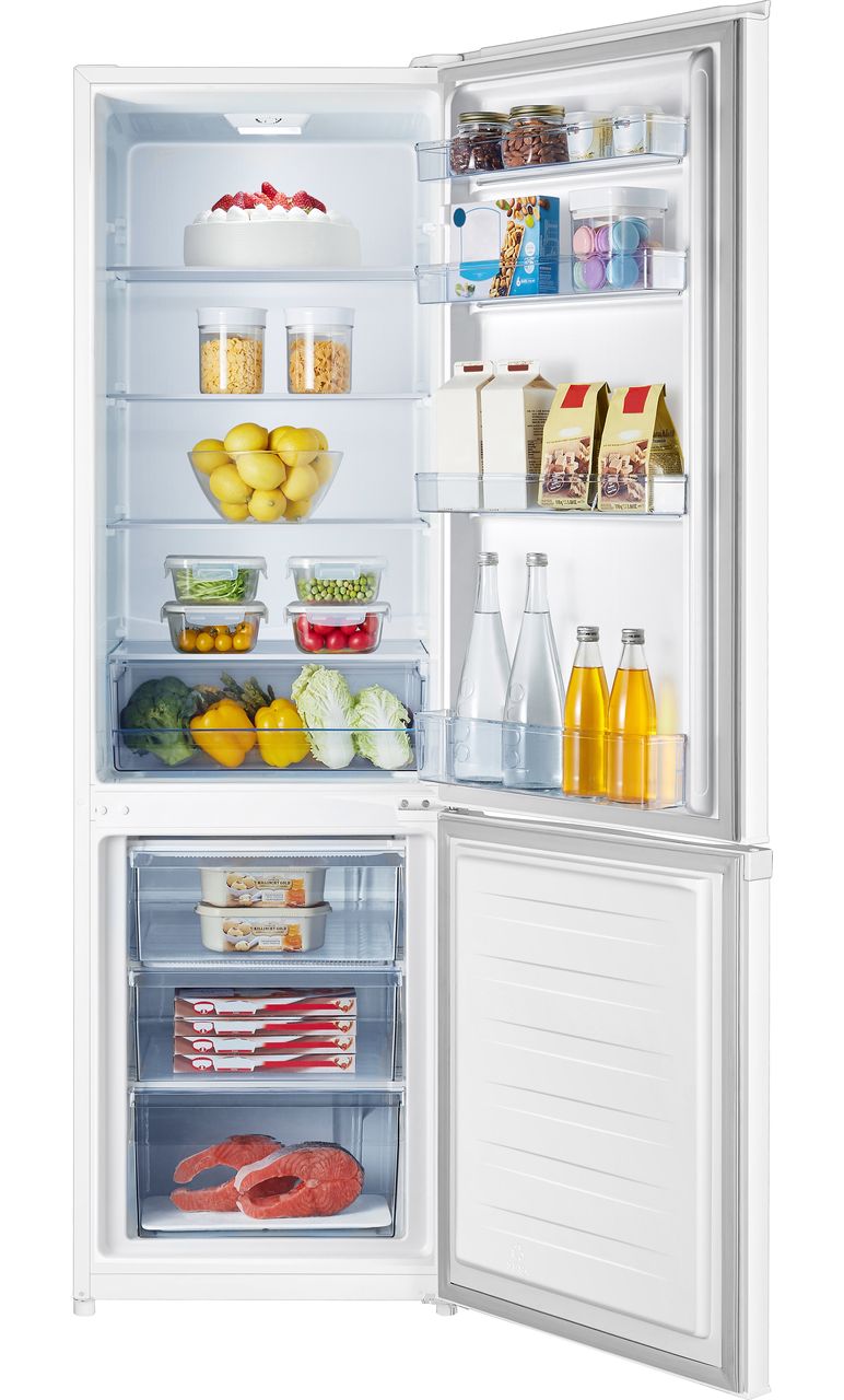 Fridgemaster MC55265E 70-30 Fridge Freezer - White - E Rated