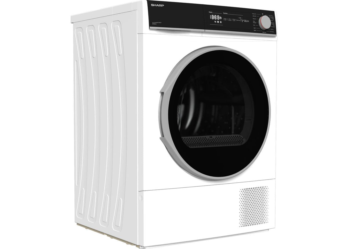 Sharp KD-NHH8S7GW21-EN 8Kg Heat Pump Tumble Dryer - White - A++ Rated