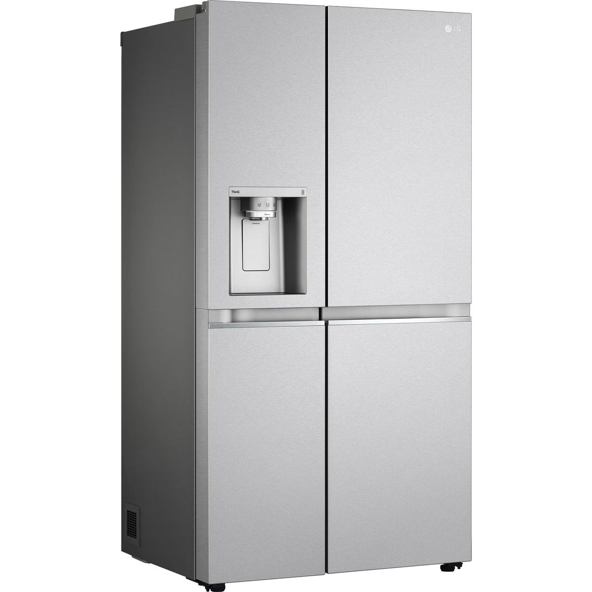 LG UVnano™ GSLV91MBAC Wifi Connected Non-Plumbed Frost Free American Fridge Freezer - Metal Sorbet - C Rated