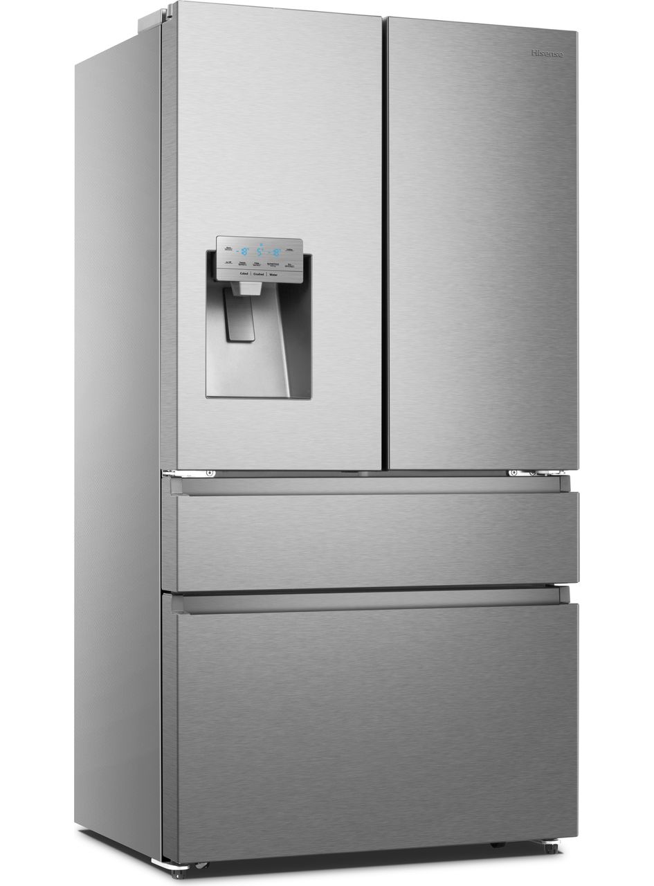 Hisense RF728N4SASE Total No Frost American Fridge Freezer - Stainless Steel - E Rated