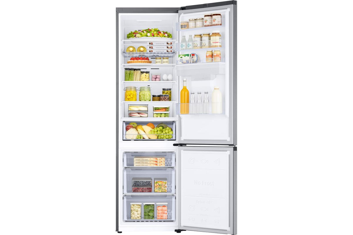 Samsung Series 6 RB38C632ESA Wifi Connected 70-30 Total No Frost Fridge Freezer - Silver - E Rated