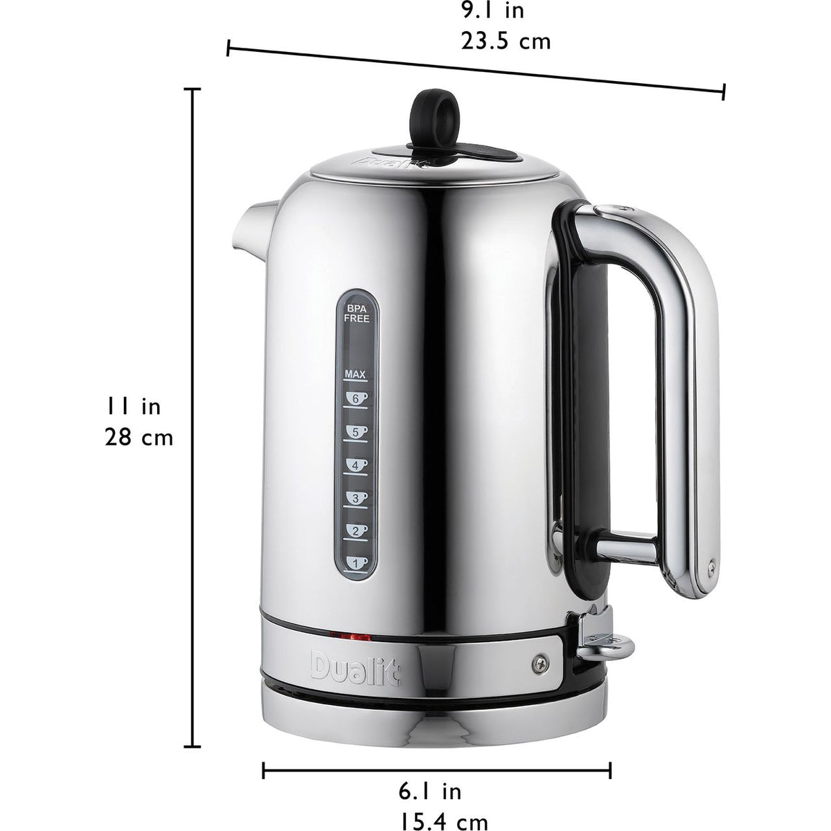 Dualit Classic 72796 Kettle - Stainless Steel