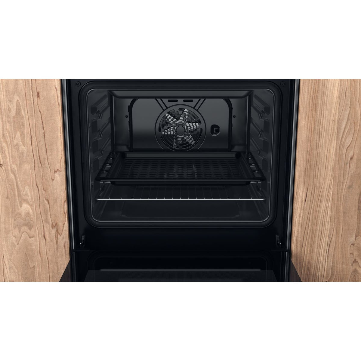 Hotpoint HS67V5KHX-UK Electric Cooker with Ceramic Hob - Inox - A Rated