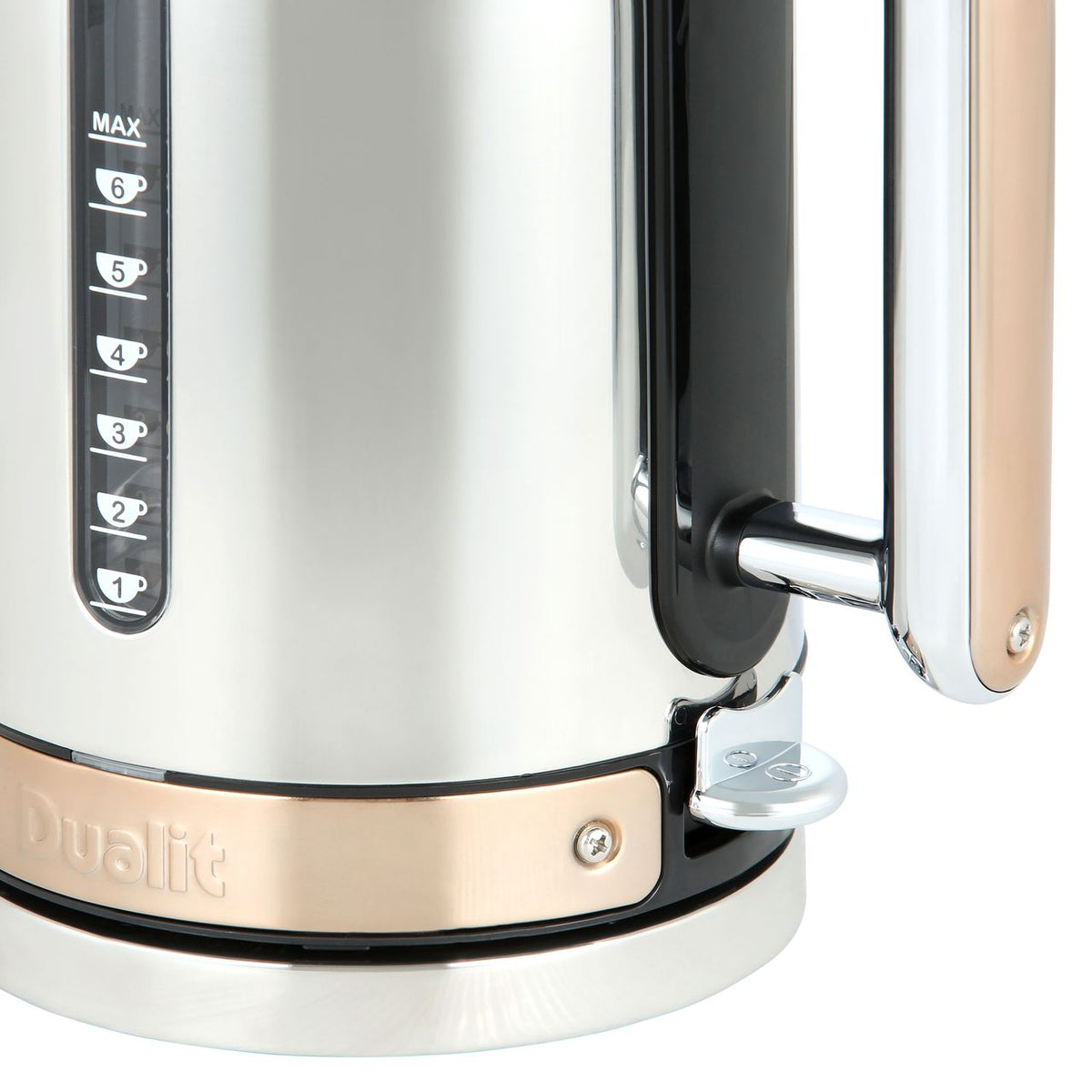 Dualit Classic 72820 Kettle - Chrome - Copper