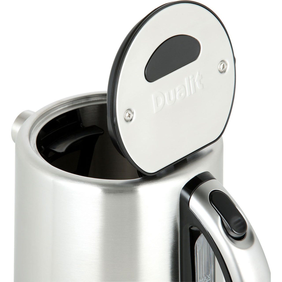 Dualit Architect 72905 Kettle - Black - Brushed Steel