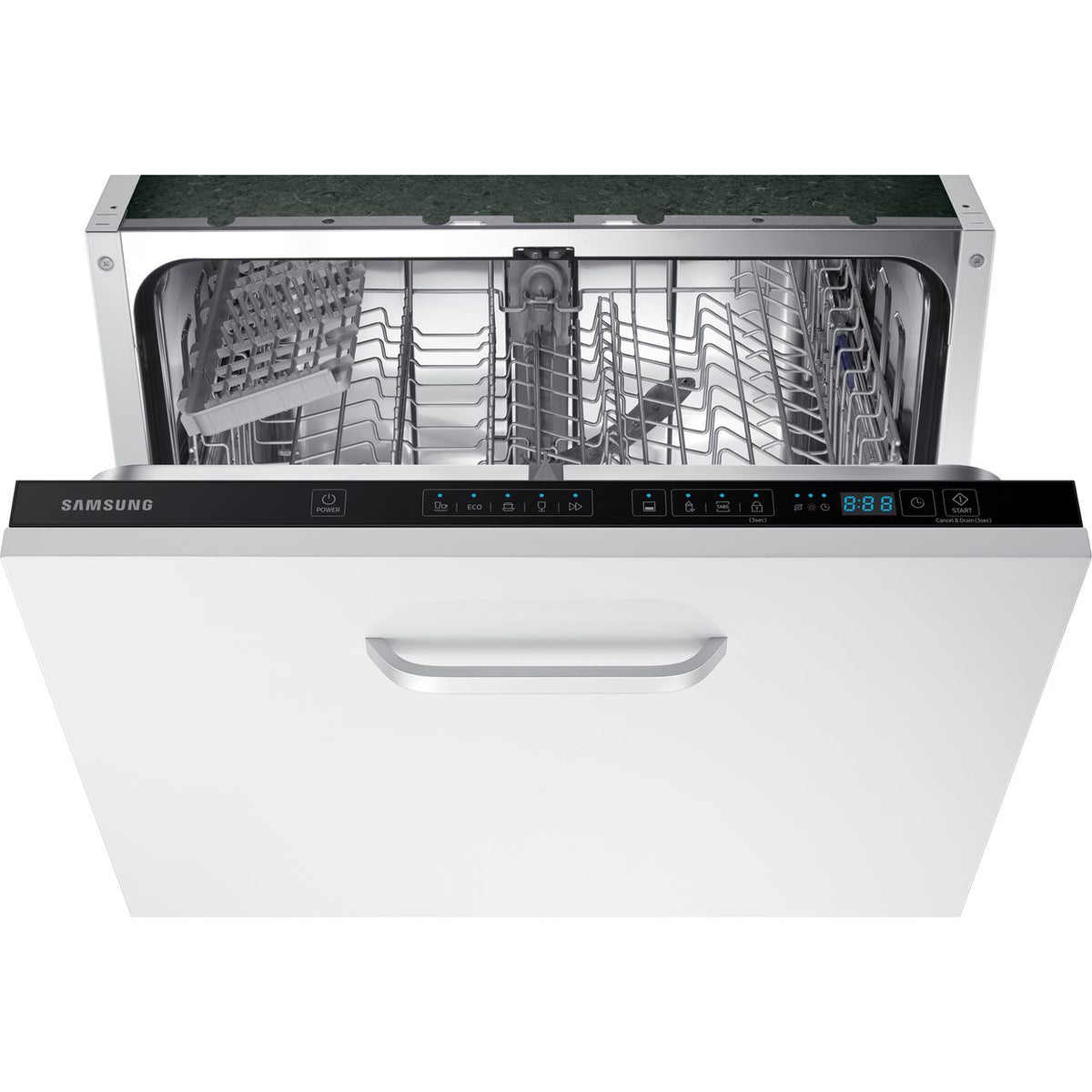 Samsung Series 5 DW60M5050BB Fully Integrated Standard Dishwasher - Black Control Panel with Fixed Door Fixing Kit - F Rated