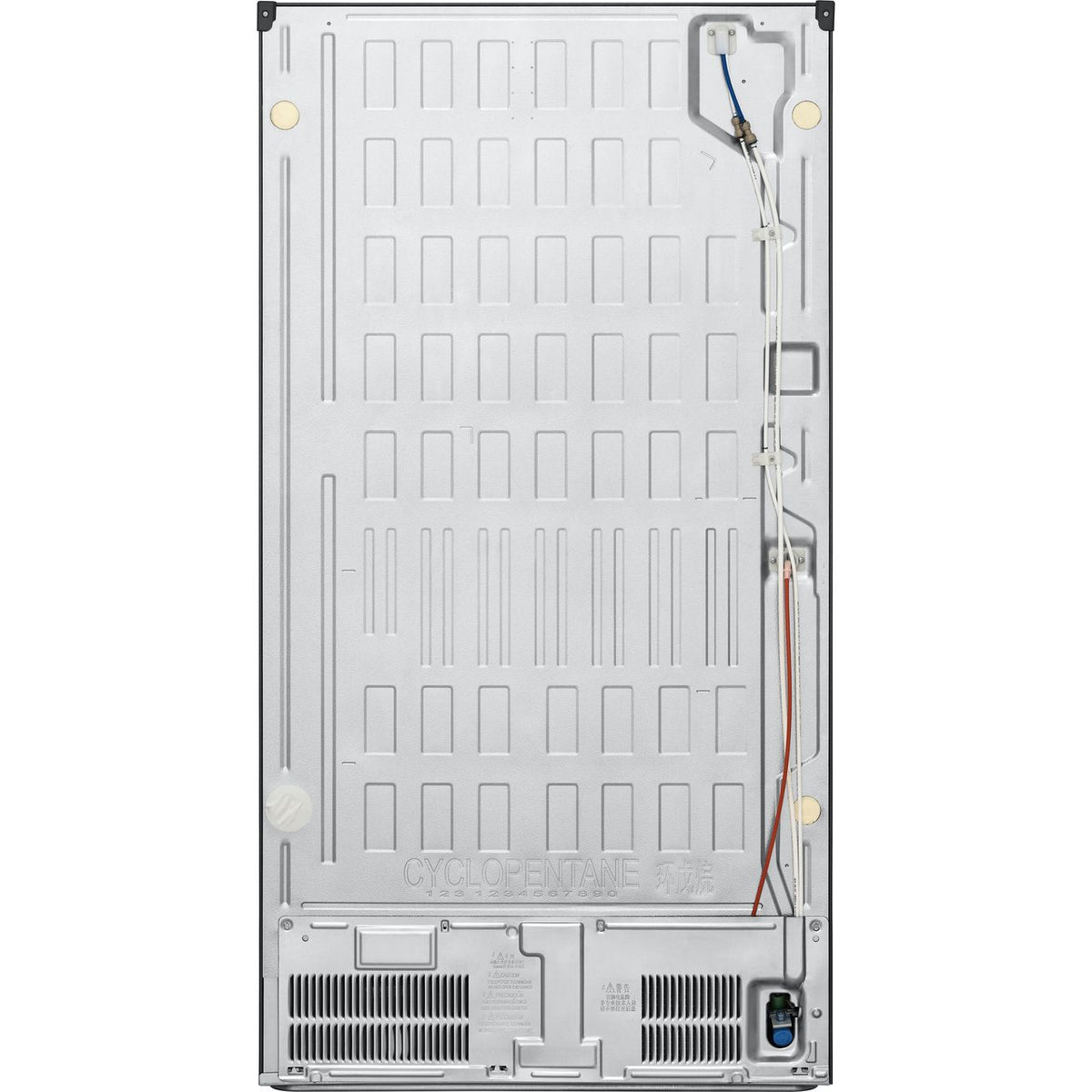 LG NatureFRESH™ GML960PYFE Wifi Connected Plumbed Frost Free American Fridge Freezer - Prime Silver - E Rated