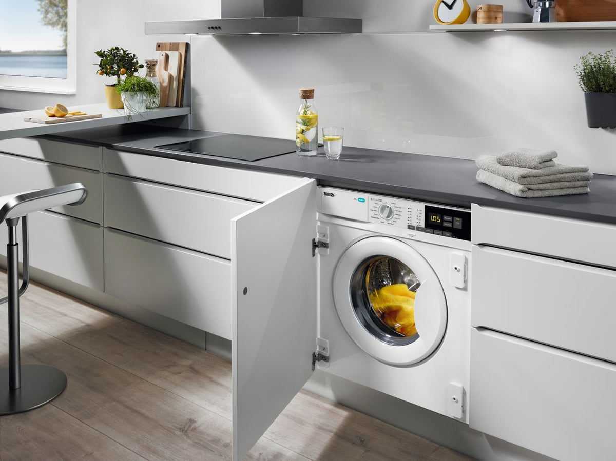 Zanussi ZW84PCBI Integrated 8kg Washing Machine with 1400 rpm - White - B Rated