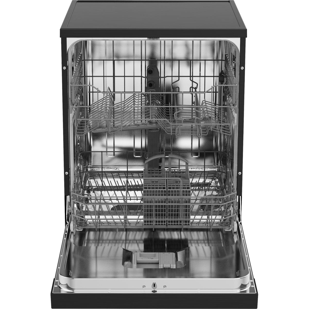 Hisense HS622E90BUK Standard Dishwasher - Black - E Rated