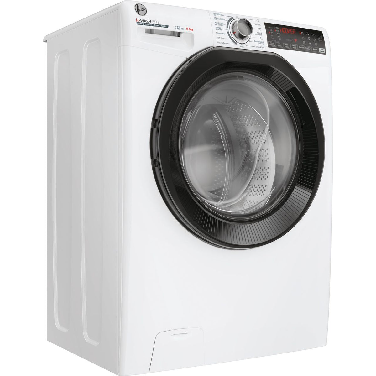 Hoover H-WASH 350 H3WPS4106TMB6-80 10kg Washing Machine with 1400 rpm - White - A Rated