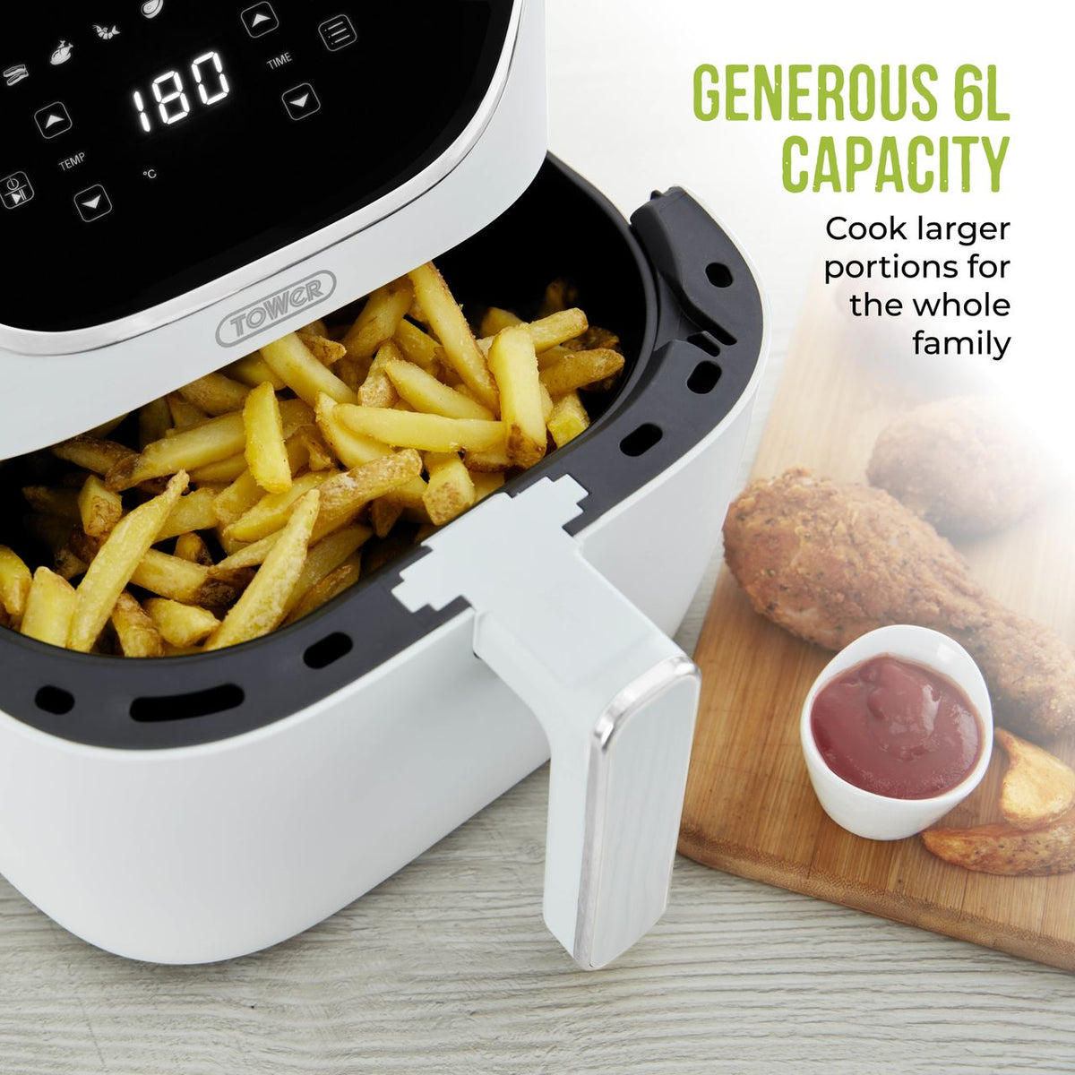 Tower Vortx T17127WHT Air Fryer - White