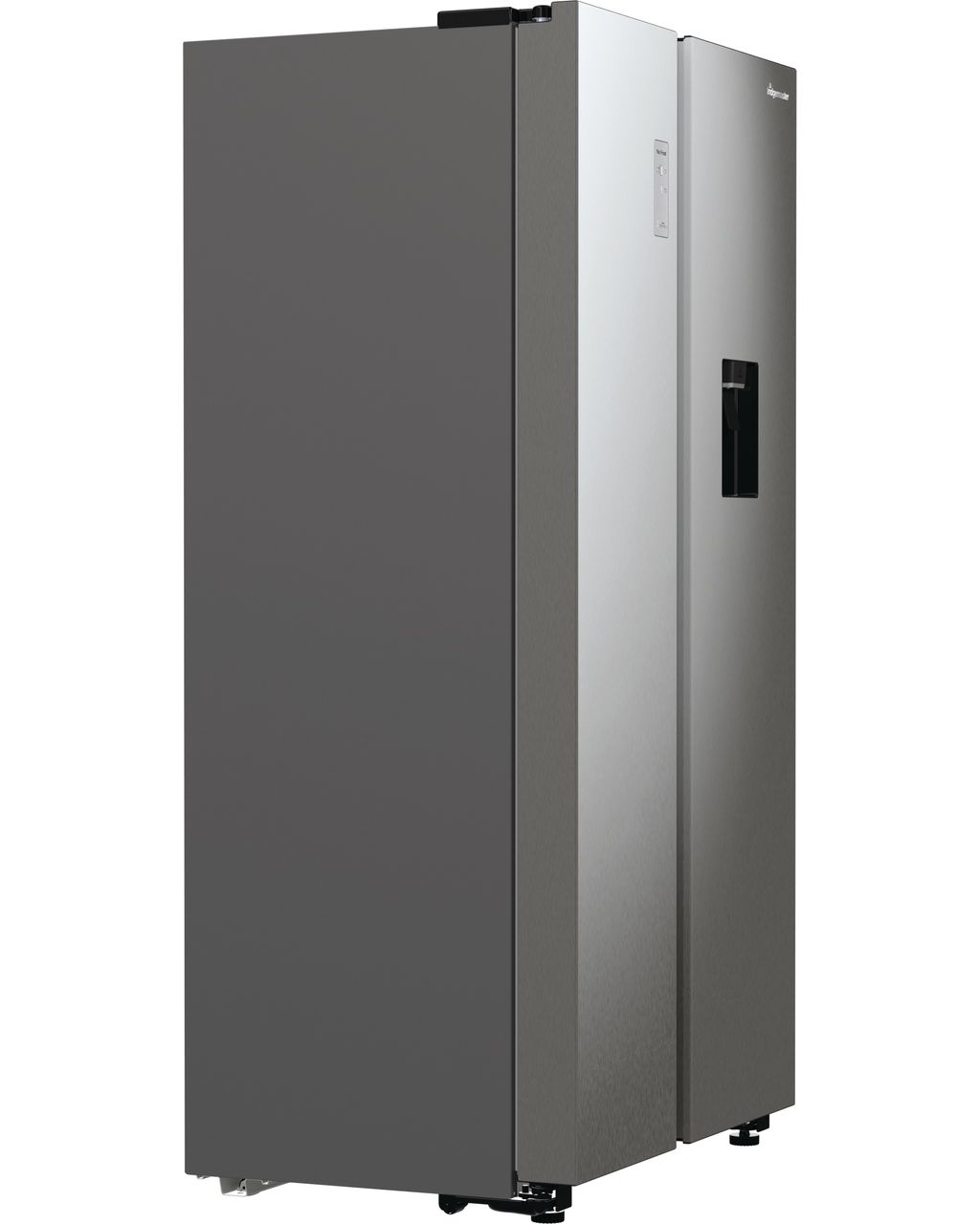 Fridgemaster MS91547DFE Non-Plumbed Total No Frost American Fridge Freezer - Silver - E Rated