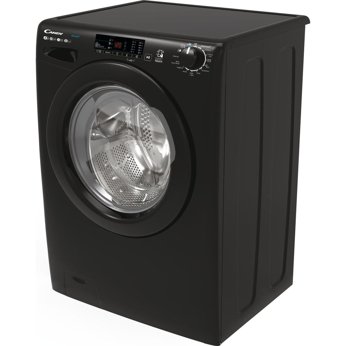 Candy CS149TWBB4-1-80 9kg Washing Machine with 1400 rpm - Black - B Rated