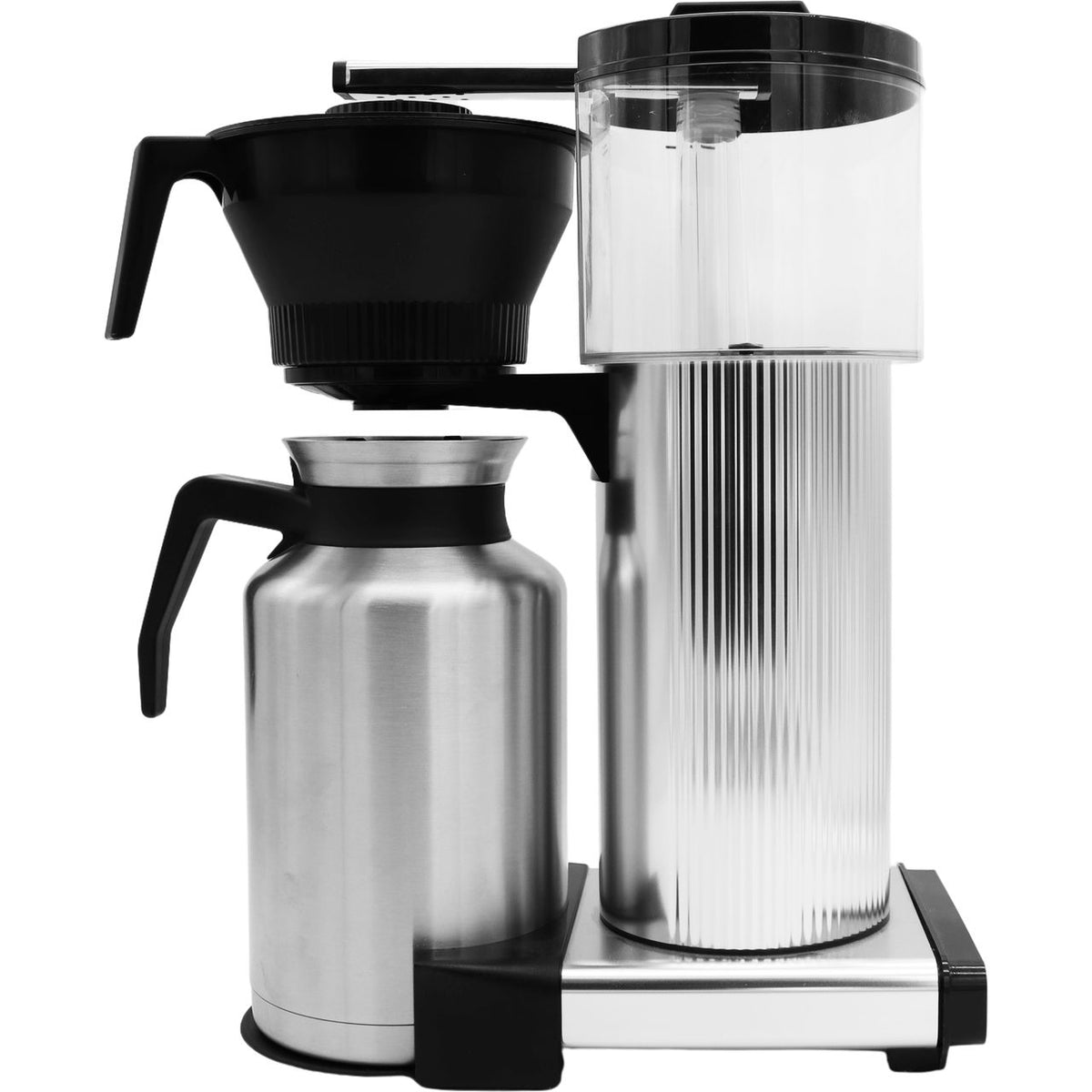 Moccamaster CDT Grand Professional 39225 Filter Coffee Machine - Black - Silver