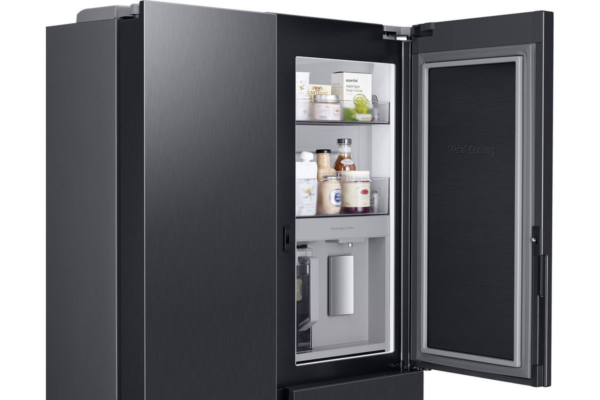 Samsung Series 9 Beverage Center™ RH69CG895DB1EU Wifi Connected Total No Frost American Fridge Freezer - Black