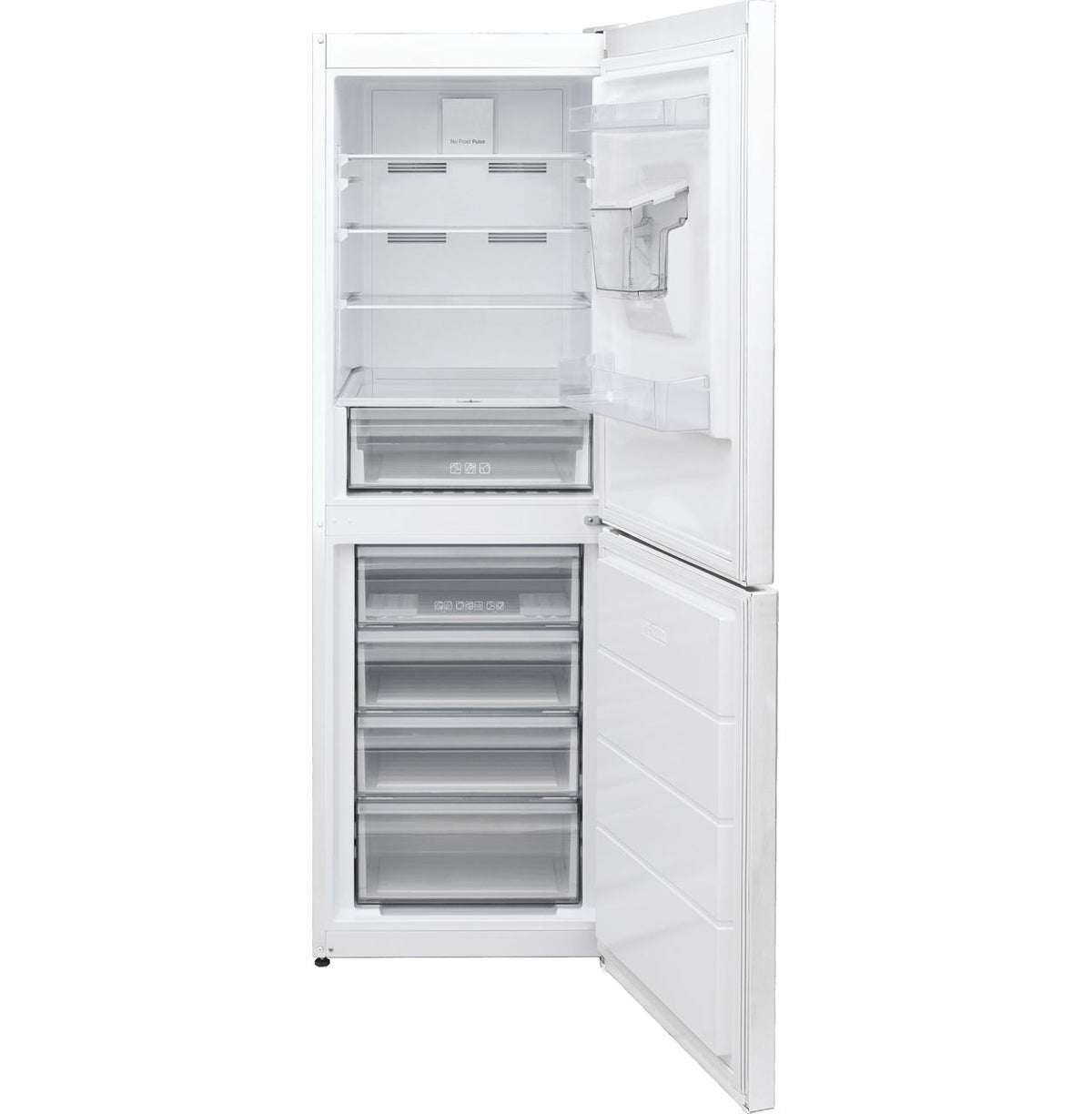 Hoover HOCV1T618EWWK 50-50 Total No Frost Fridge Freezer - White - E Rated