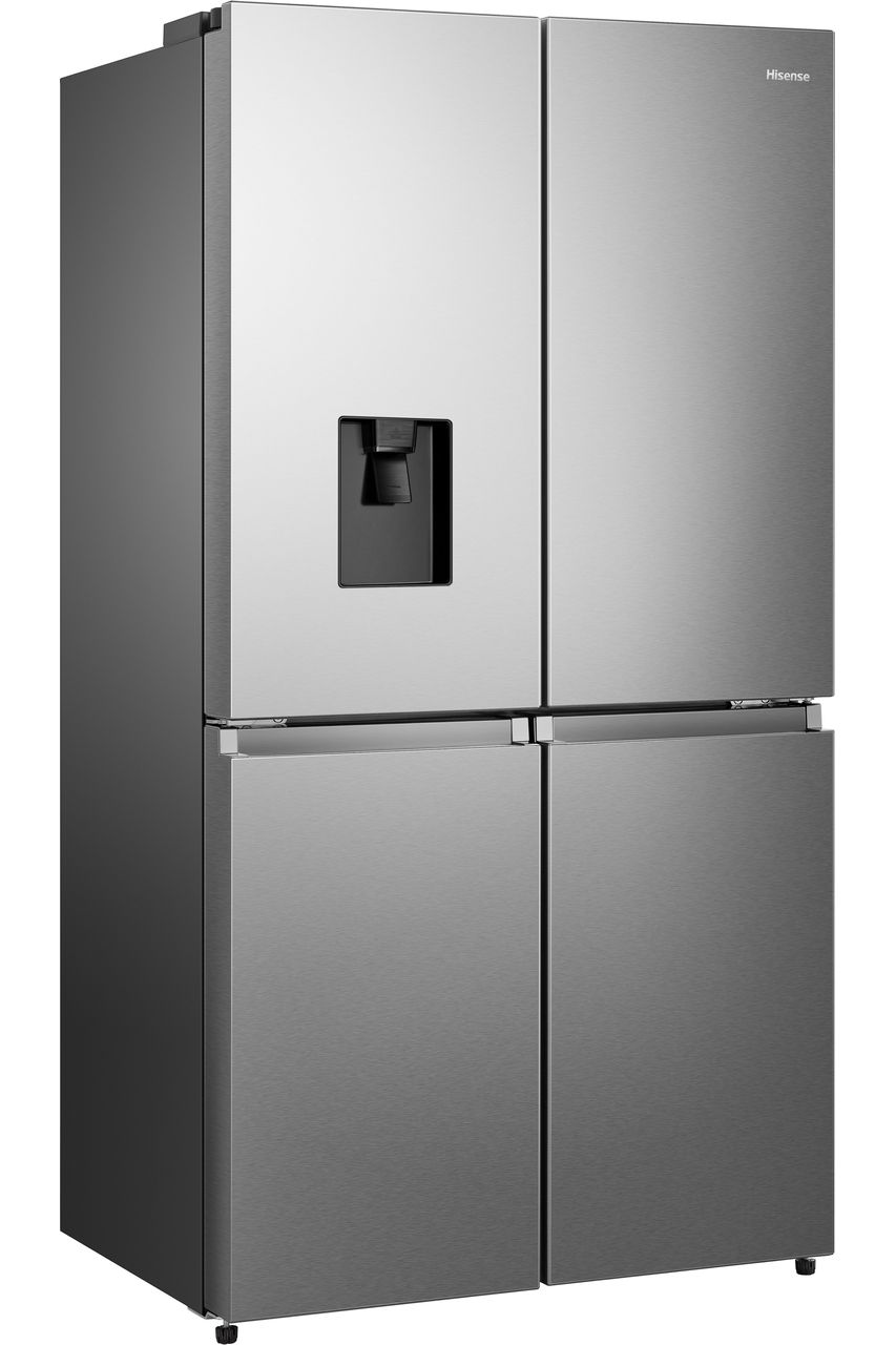 Hisense RQ758N4SWSE Wifi Connected Non-Plumbed Total No Frost American Fridge Freezer - Stainless Steel - E Rated