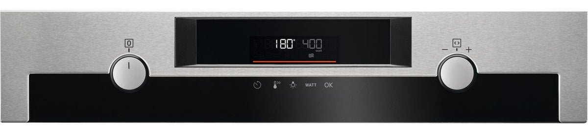 AEG CombiQuick KME565060X Built In Compact Electric Single Oven - Stainless Steel