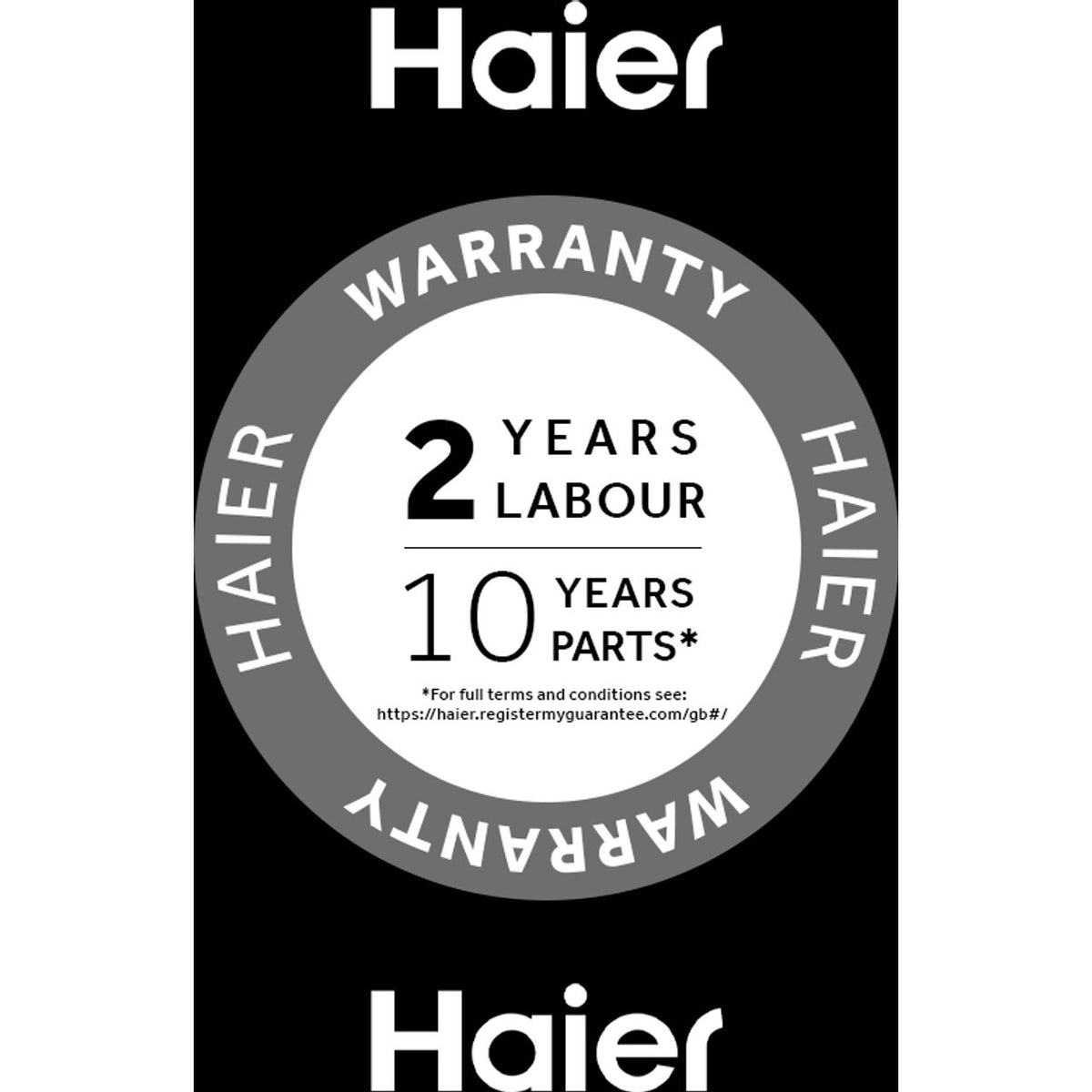 Haier HWD80-B14979S 8Kg - 5Kg Washer Dryer with 1400 rpm - Graphite - D Rated