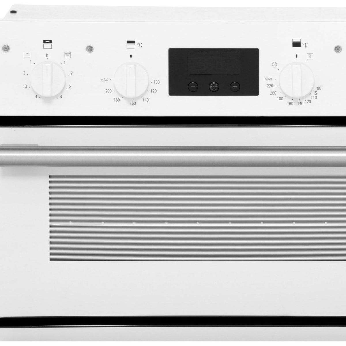 Hotpoint Class 2 DU2540WH Built Under Electric Double Oven With Feet - White - A-A Rated