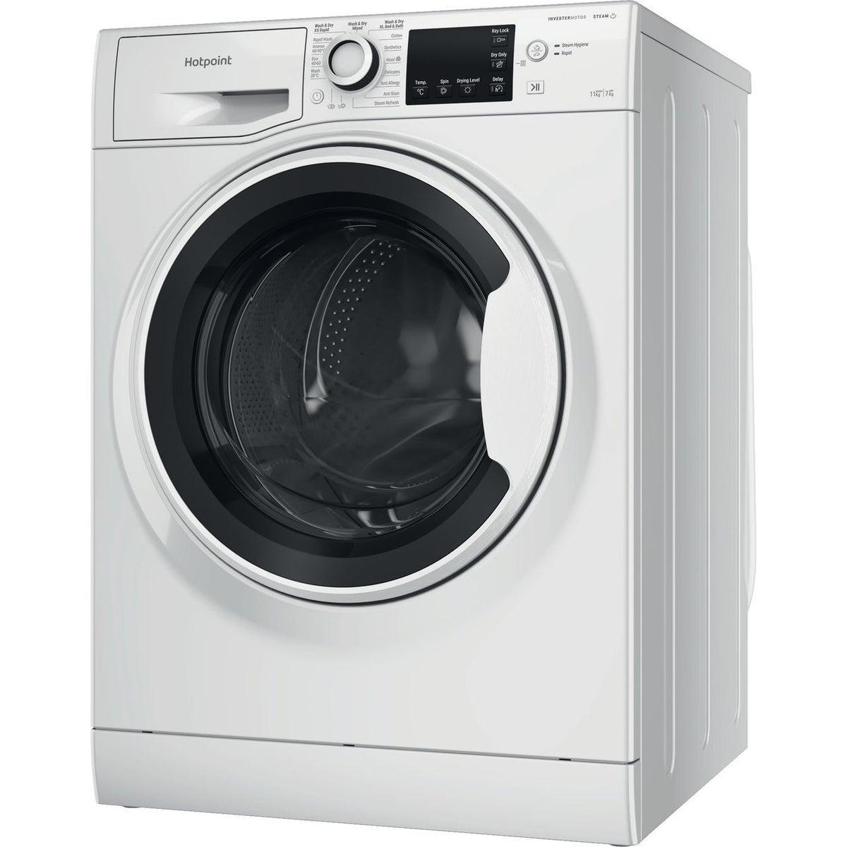 Hotpoint NDB11724WUK 11Kg - 7Kg Washer Dryer with 1600 rpm - White - E Rated