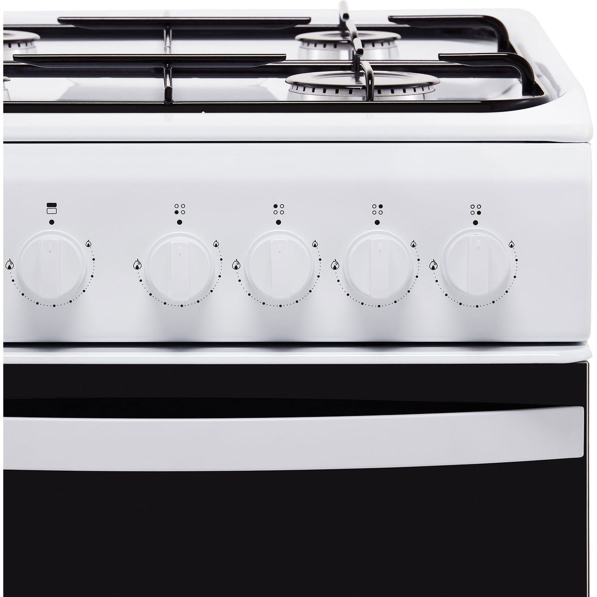 Indesit Cloe ID5G00KMW 50cm Gas Cooker with Full Width Gas Grill - White - A Rated