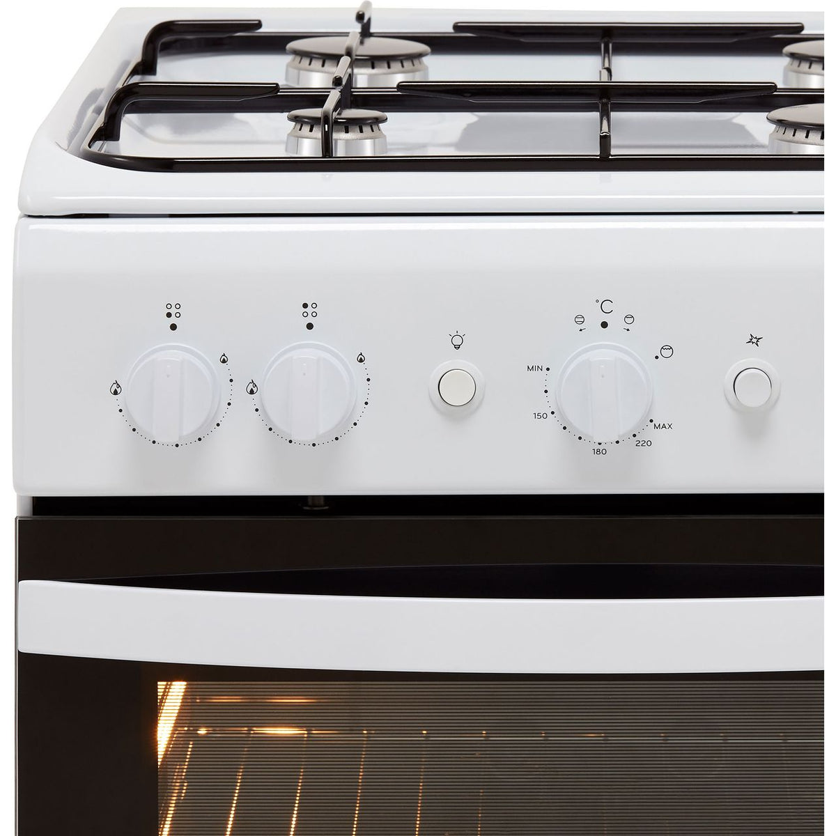 Indesit Cloe IS5G1KMW 50cm Gas Cooker - White - A Rated