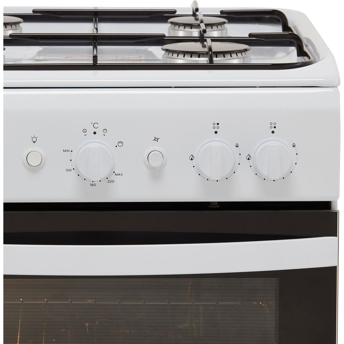 Indesit Cloe IS5G1KMW 50cm Gas Cooker - White - A Rated