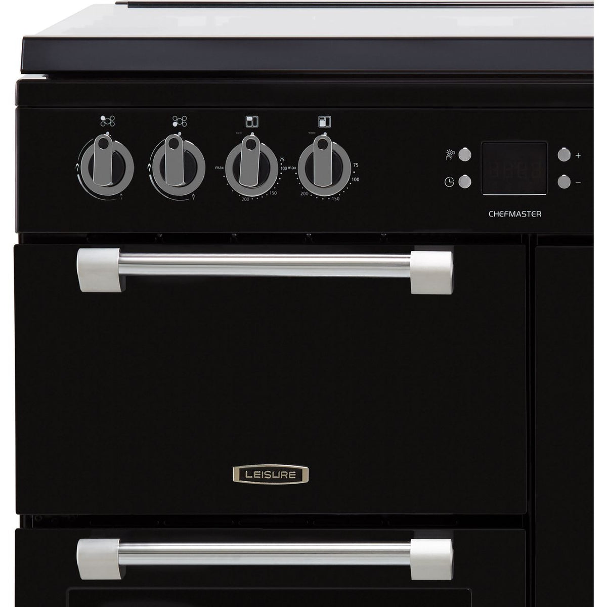 Leisure Chefmaster CC90F531K 90cm Dual Fuel Range Cooker - Black - A-A-A Rated