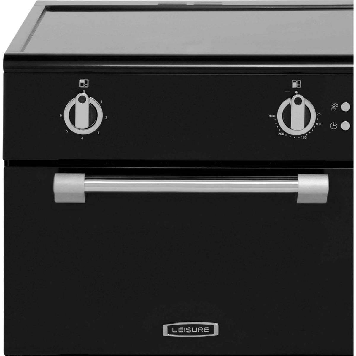 Leisure Cookmaster CK100D210K 100cm Electric Range Cooker with Induction Hob - Black - A-A Rated